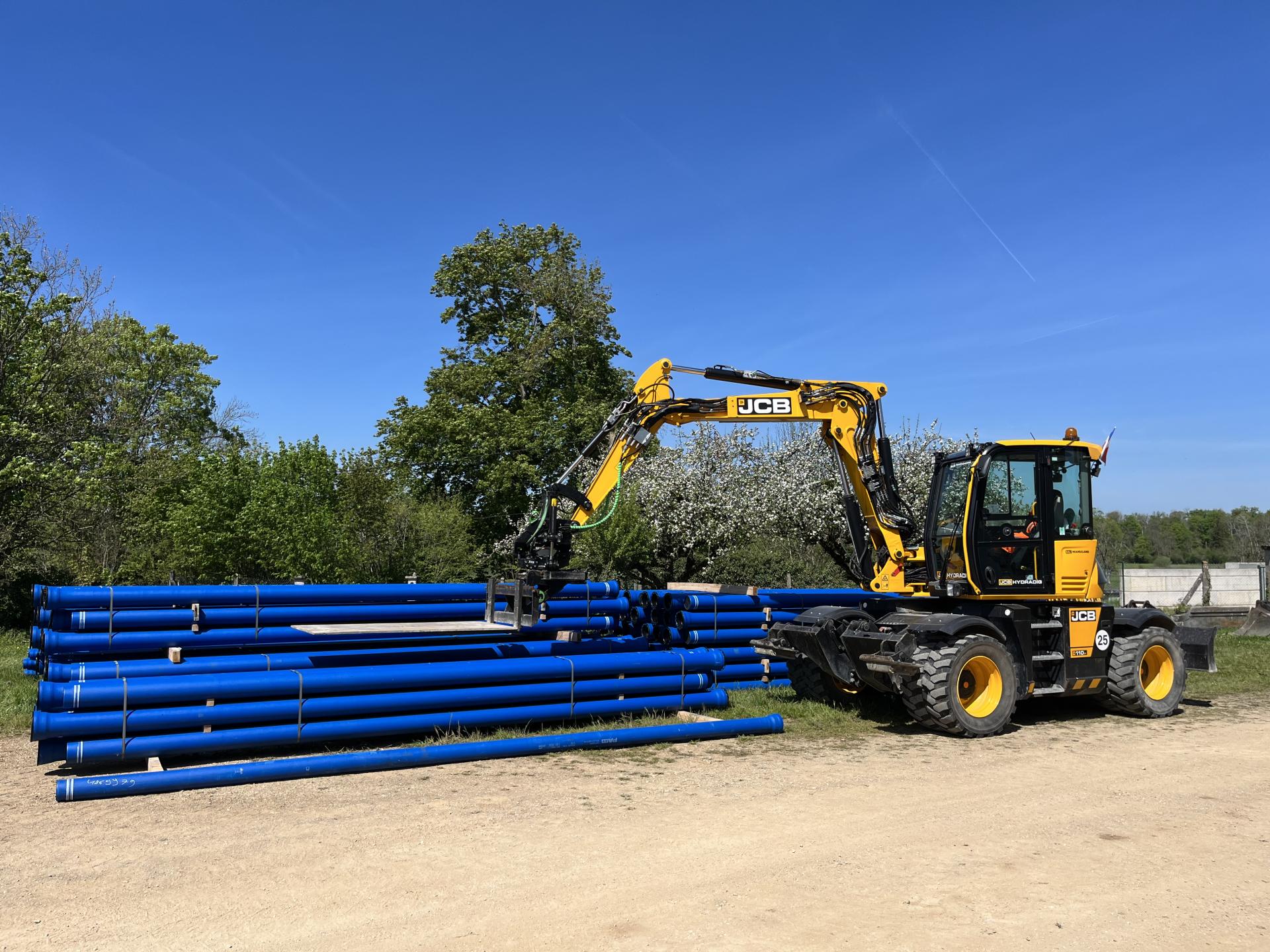Jcb tuyaux